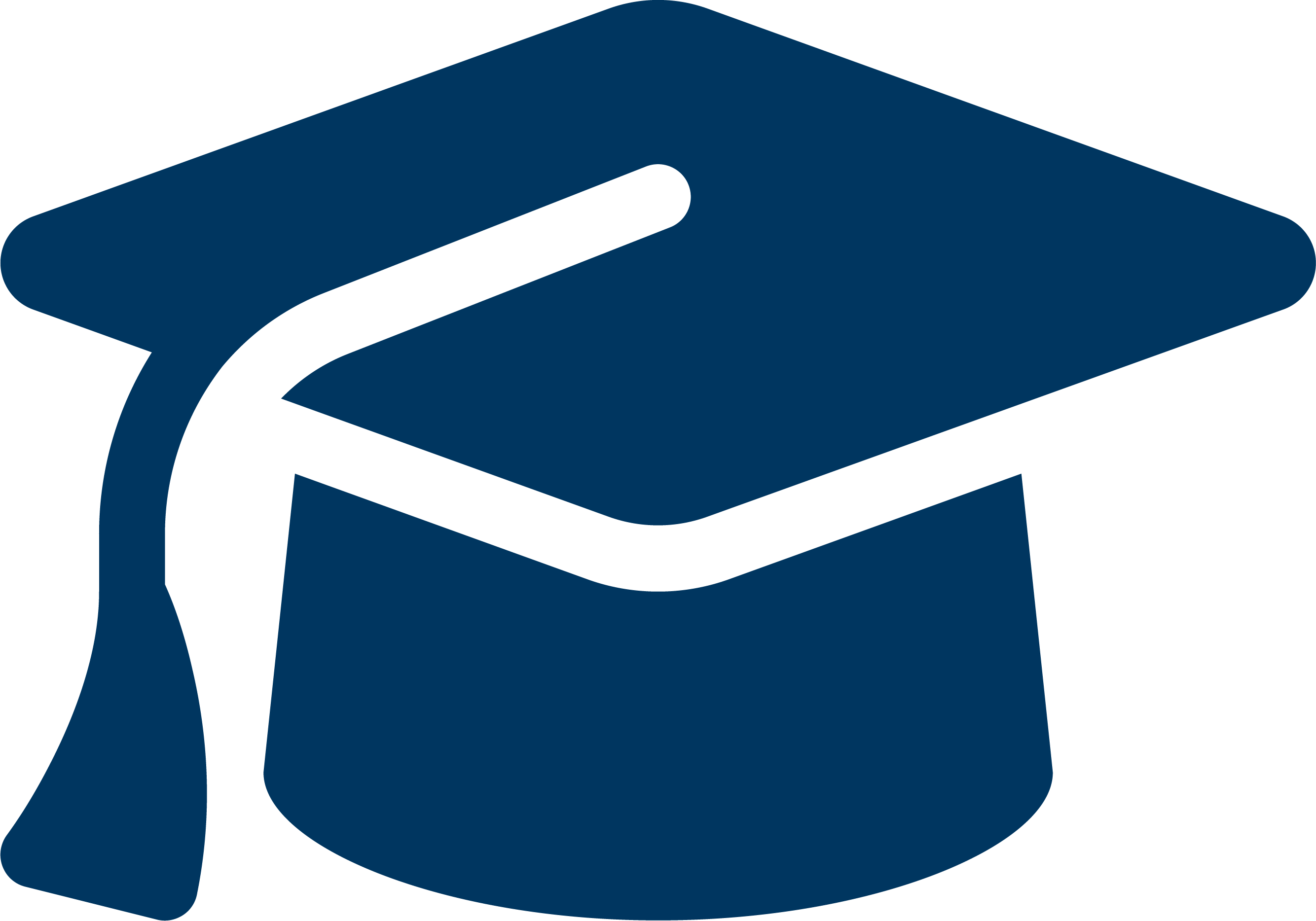 graduation cap - student success hub logo